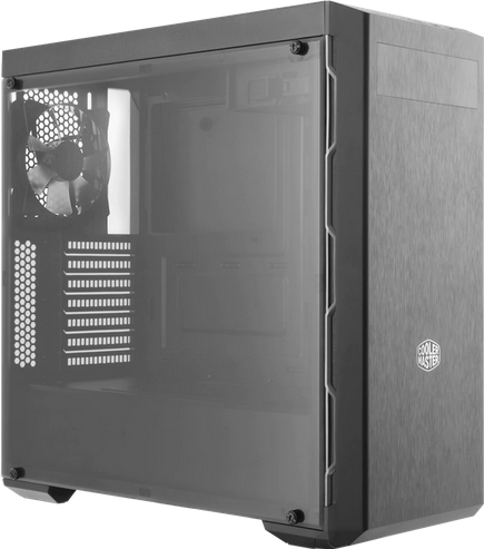 Cooler Master Noir + vitre latérale