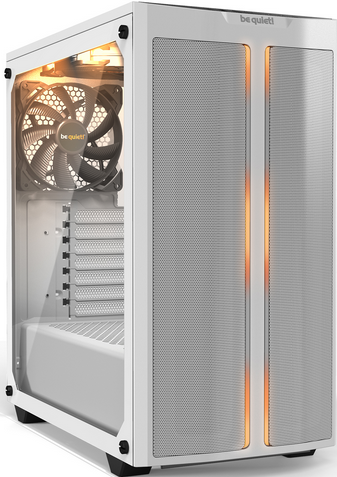 Be Quiet Blanc + vitre latérale